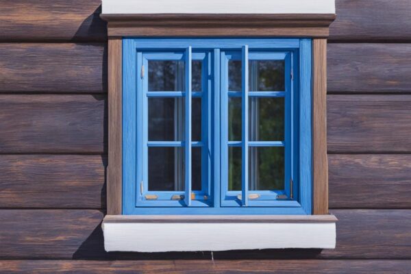 como pintar una ventana de madera