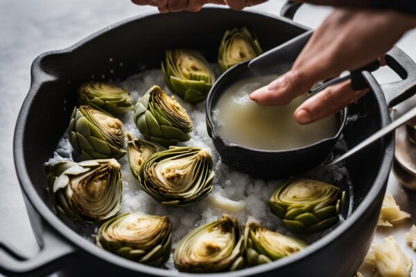 como se cocina las alcachofas congeladas