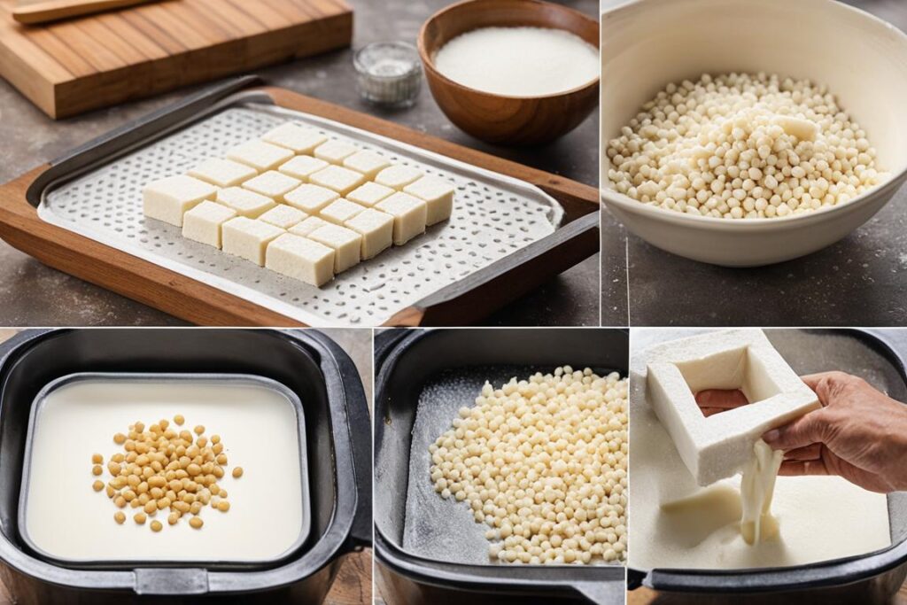 elaboración del tofu