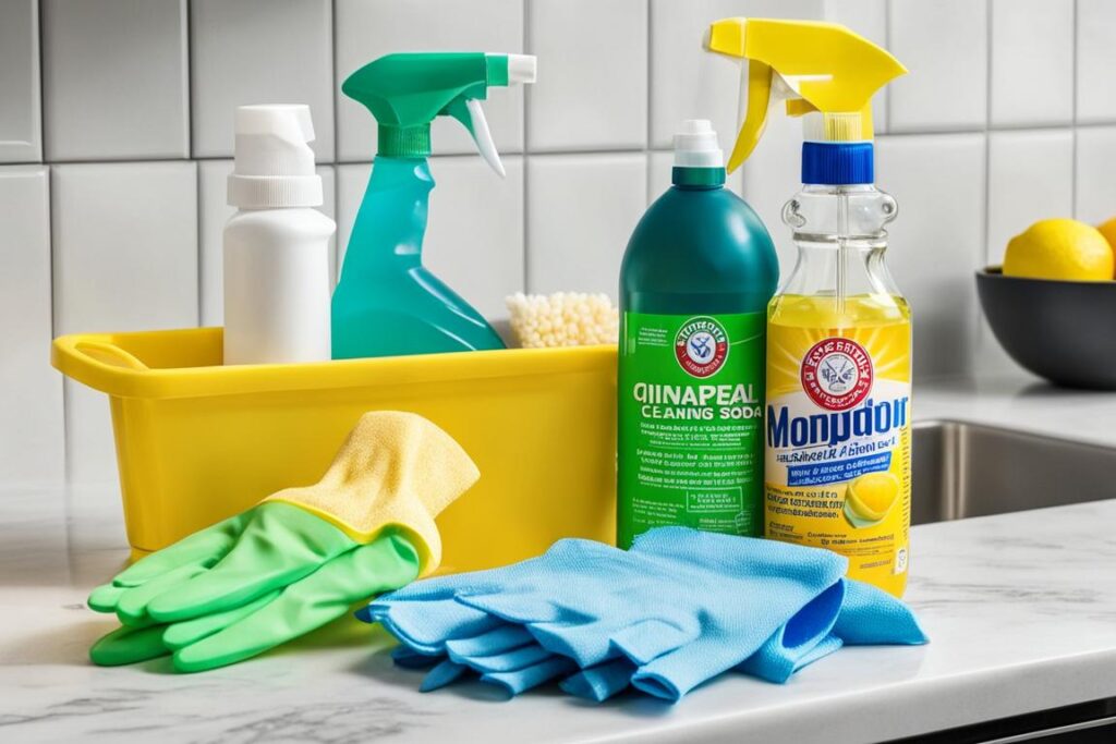 productos para limpiar azulejos de cocina
