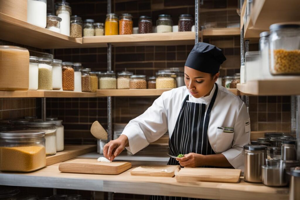 tareas de un ayudante de cocina