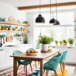 como decorar una cocina blanca