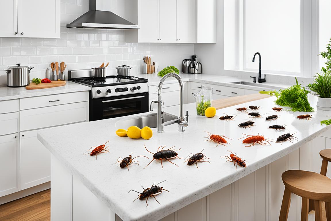 como eliminar cucarachas en la cocina